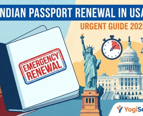 Passport Renewal Indian Passport Renewal in USA Emergency: 2025 Urgent Guide | YogiServe