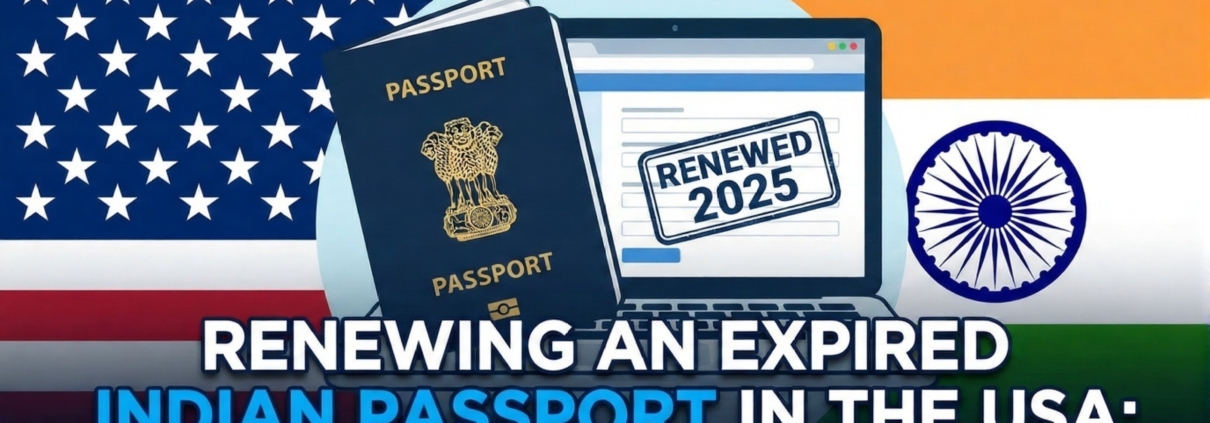 Renewing an Expired Indian Passport in the USA: Complete 2025 Guide | YogiServe